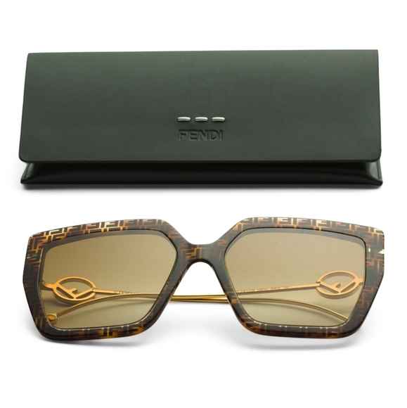 FENDI 56MM Auth Designer Sunglasses - Picture 2 of 3